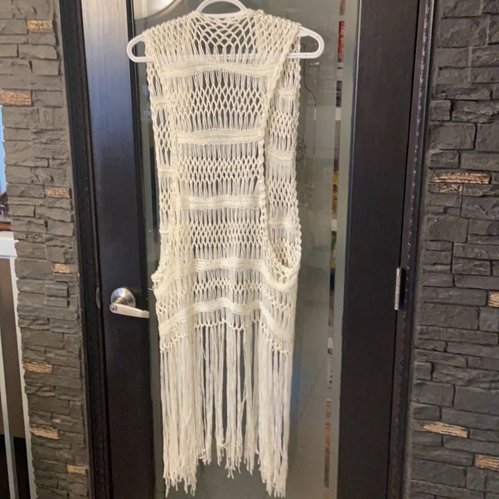 Crochet vest